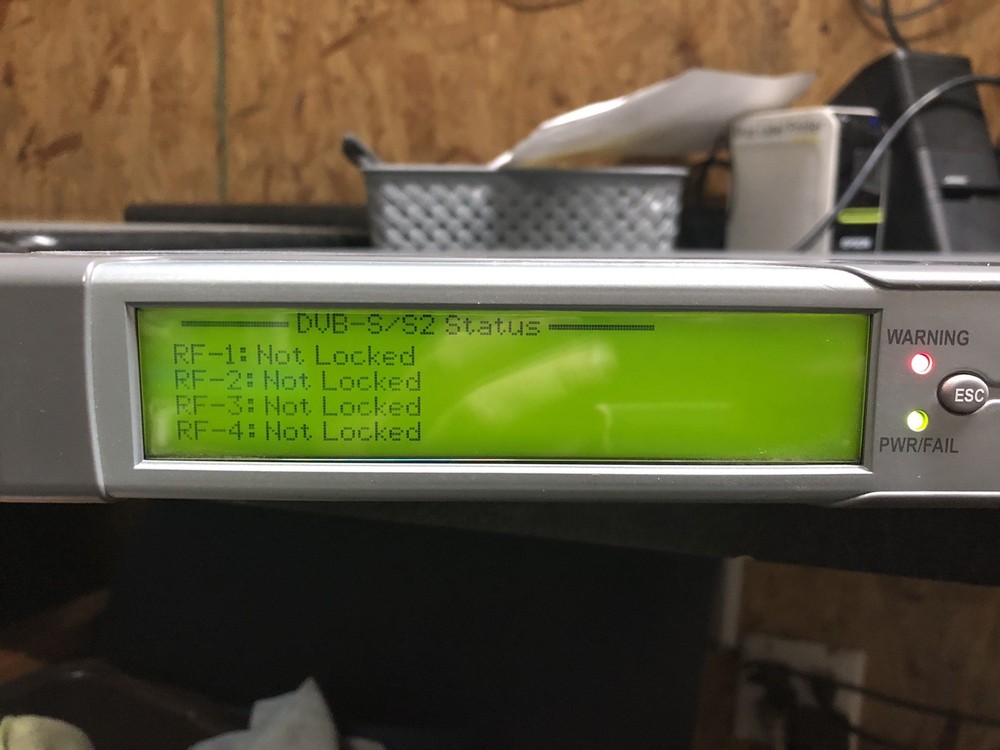 Harmonic ProView 7100 Multiformat Receiver/Decoder GETS CAUGHT IN BOOT LOOP