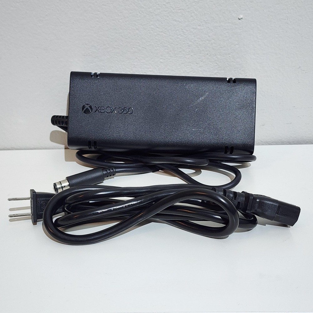 Xbox 360 Genuine Power Supply Adapter Cables Bundle Component Composite AV OEM