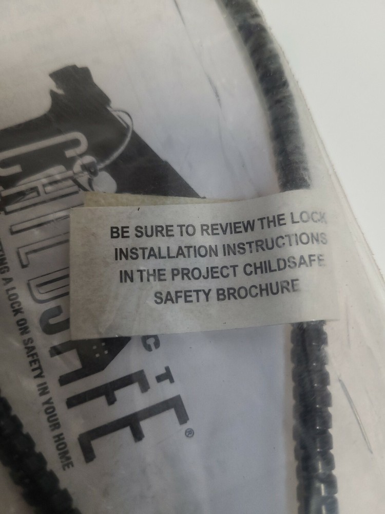(2) New Firearm Lock Cable Project Childsafe lot