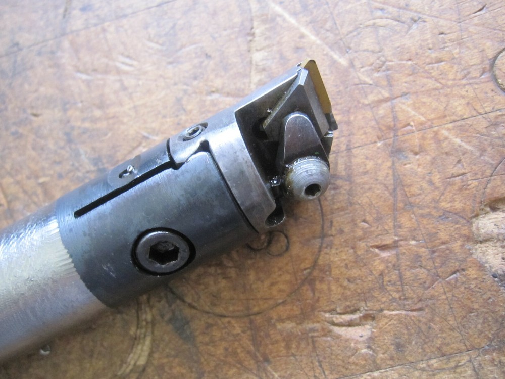 Valenite Vari-Set adjustable replaceable boring head 1" modified shaft (.950")
