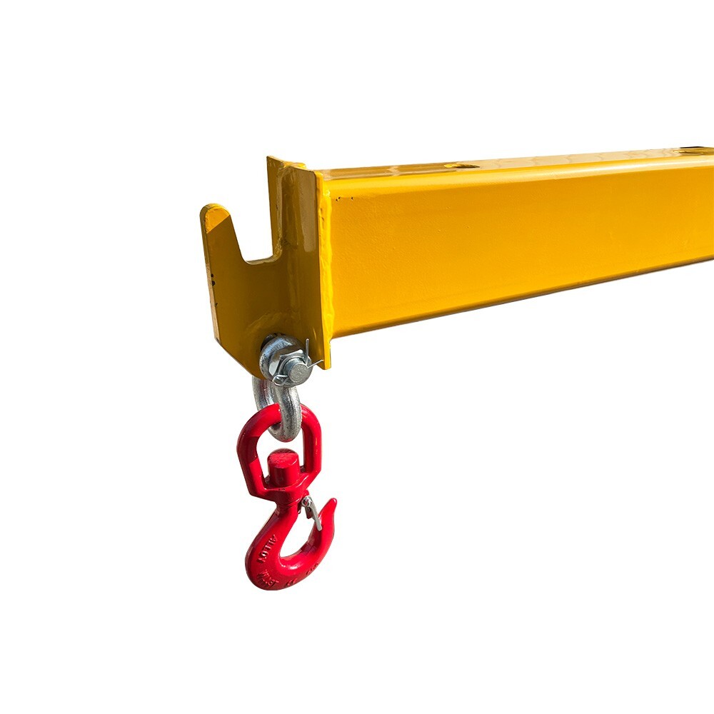 4400lbs Adjustable Forklift Mobile Crane, Lifting Forklift Extension Attachments