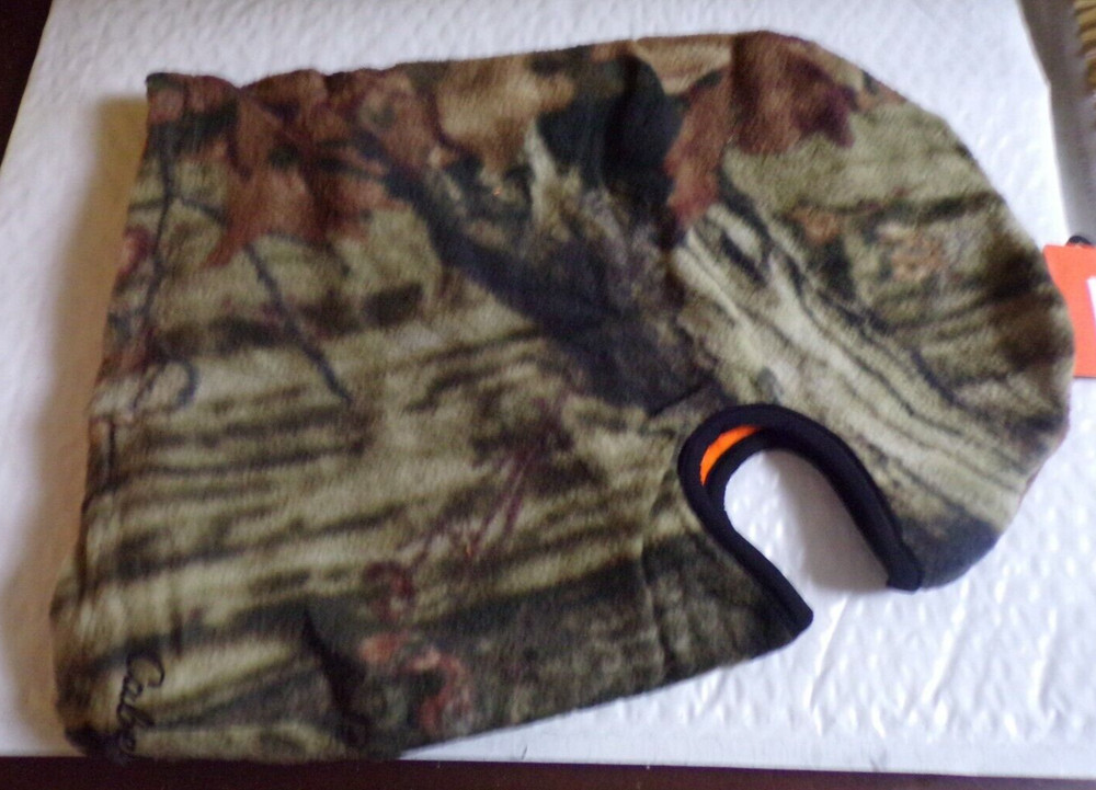 CABELA REVERSIBLE FACEMASK MOSSY OAK/BLAZE