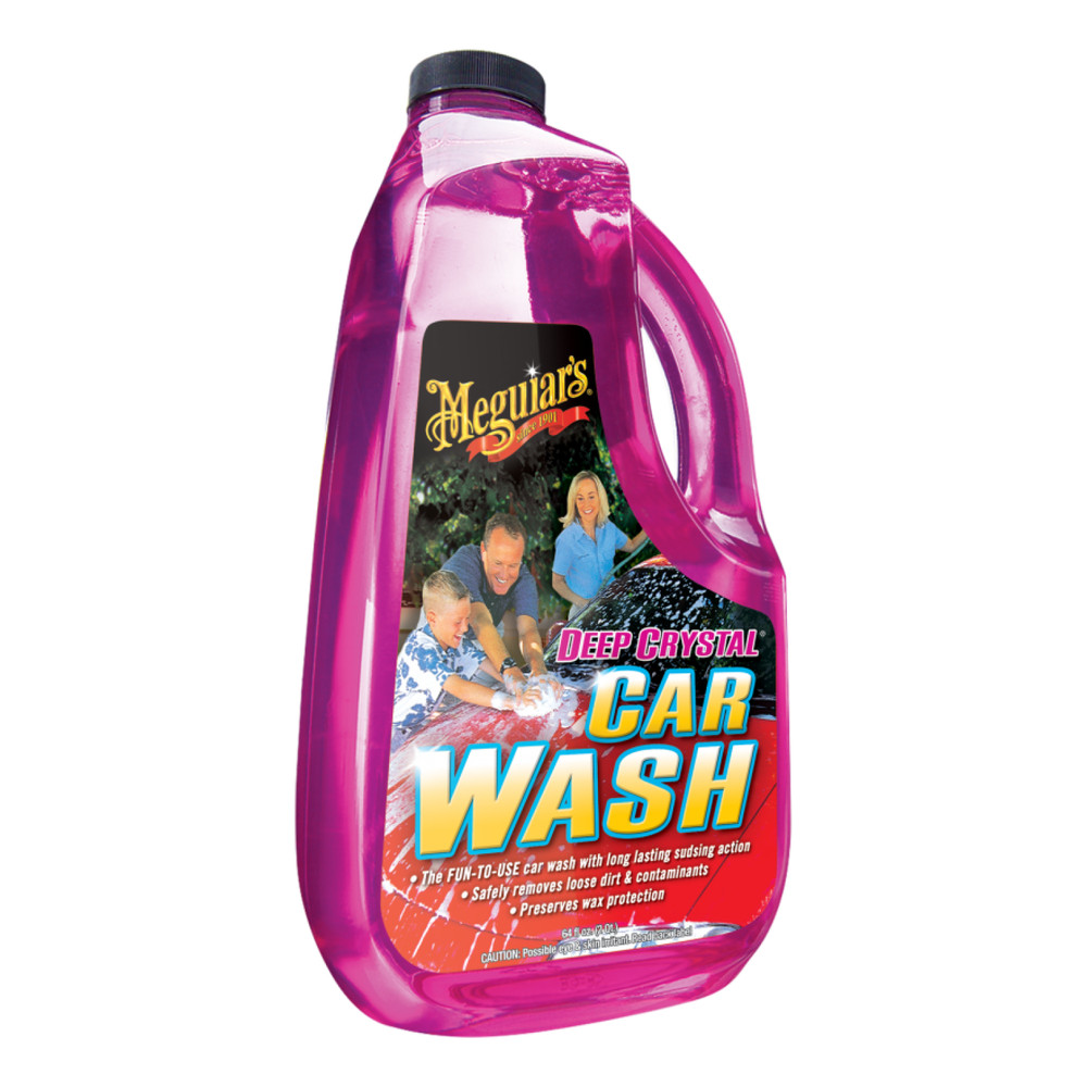 Meguiar's G10464 Deep Crystal Liquid Car Wash, 64 oz