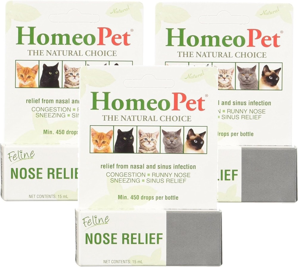 Feline Nose Relief, 3-Pack, 15 mL Each