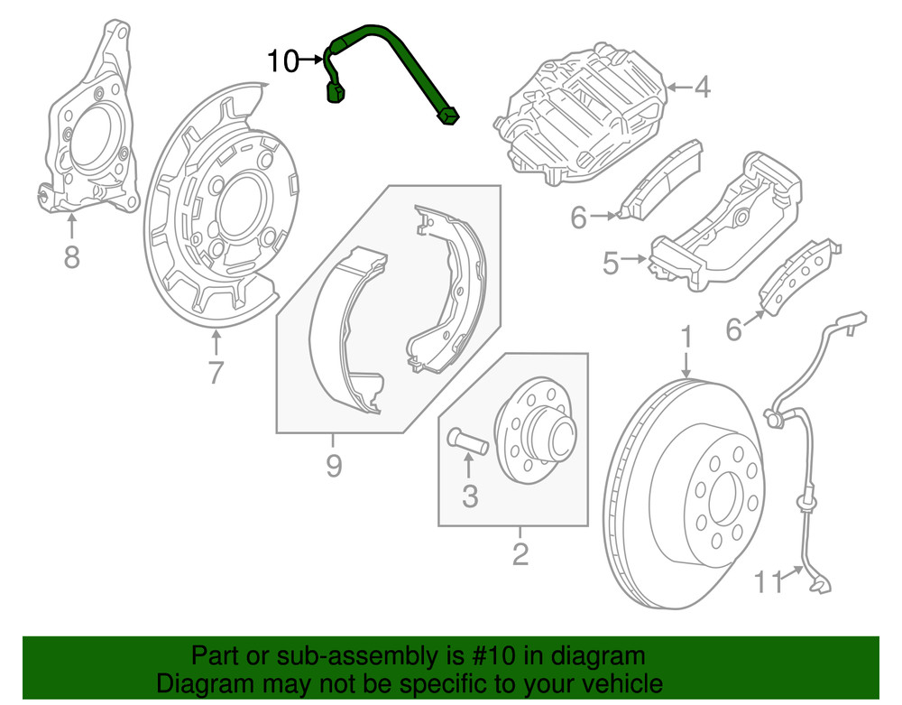 Genuine GM Flex Hose 84183657