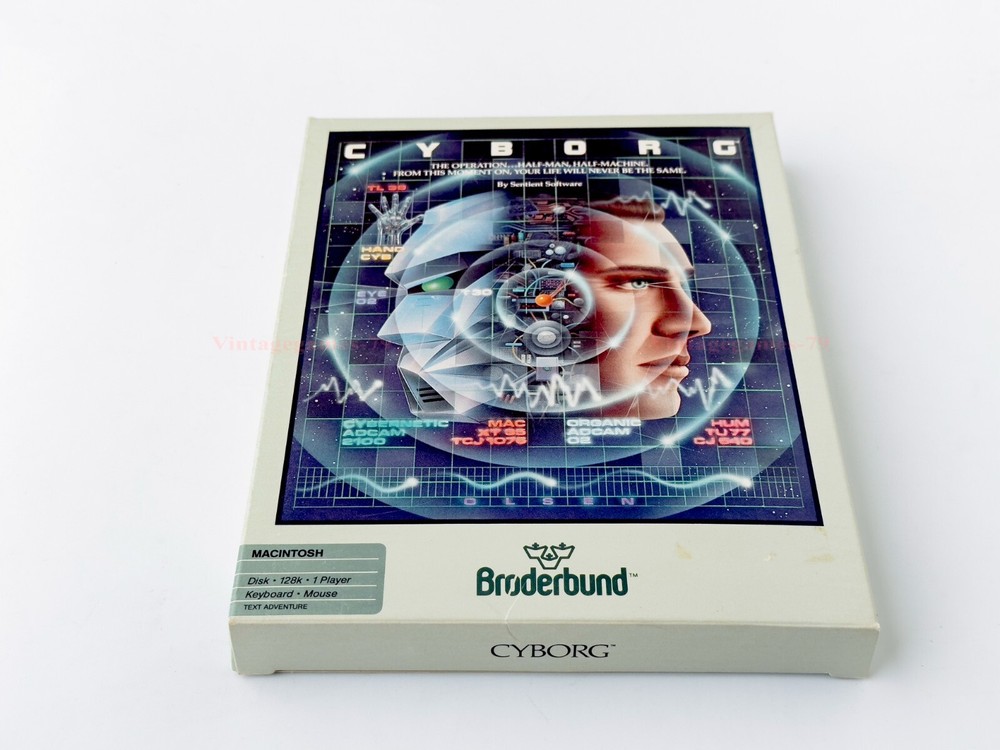 Cyborg - Broderbund - 1984 / Macintosh