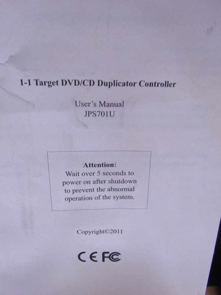 LG 1 TO 1 CD/DVD PRO DUPLICATOR