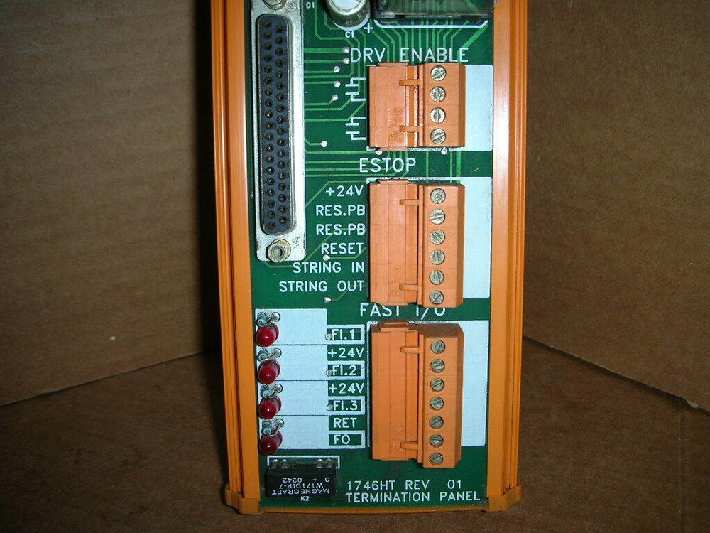 Allen Bradley 1746-HT Termination Panel, SLC Servo Control System, USED, READ!