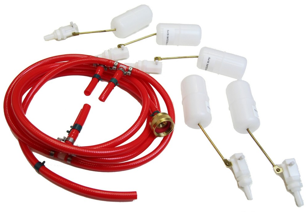 Automatic Water Kit 0580 for 5-Stack Battery Brooders