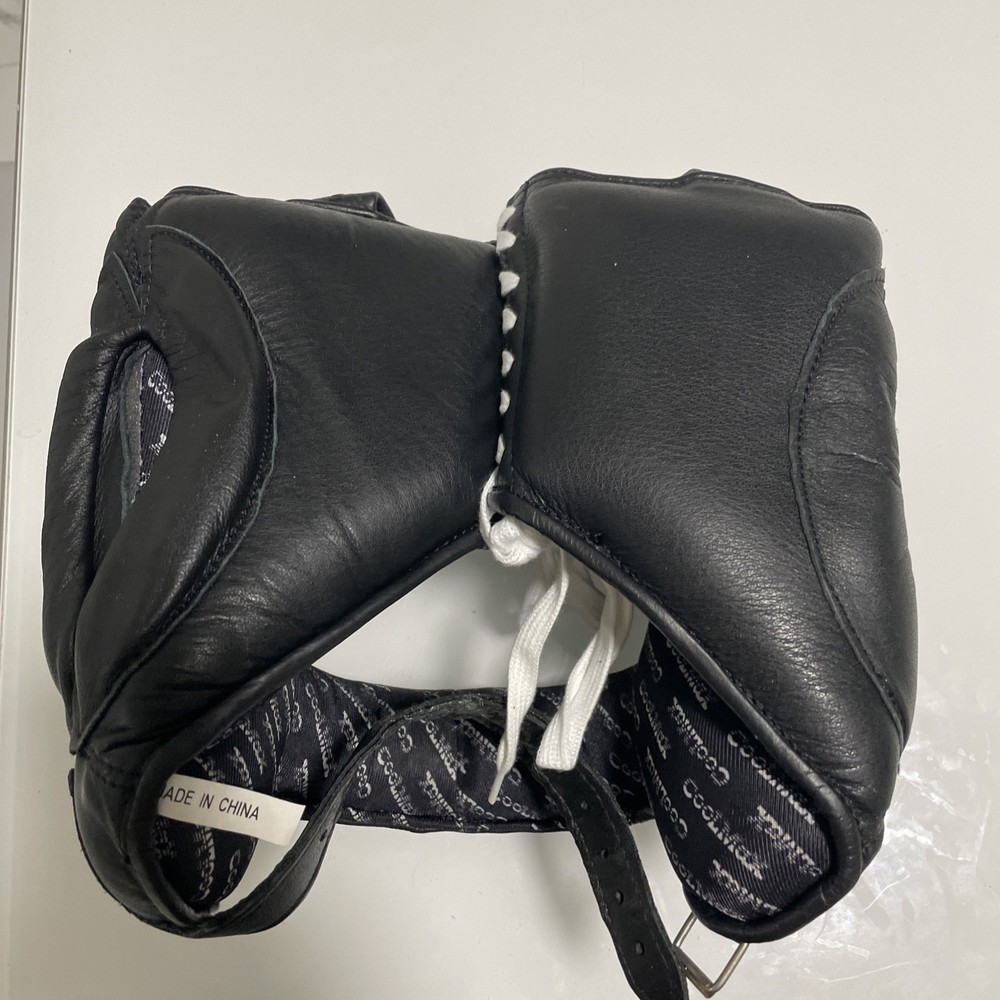 Everlast Black Training Headgear Protective Boxing Head Gear