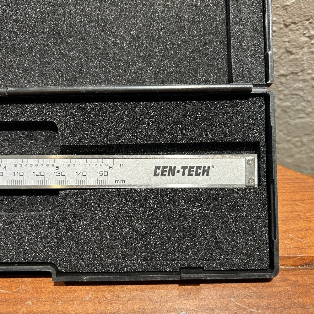 Cen-Tech 6” Digital Caliper & Case – Model #98563 – Precision Tool