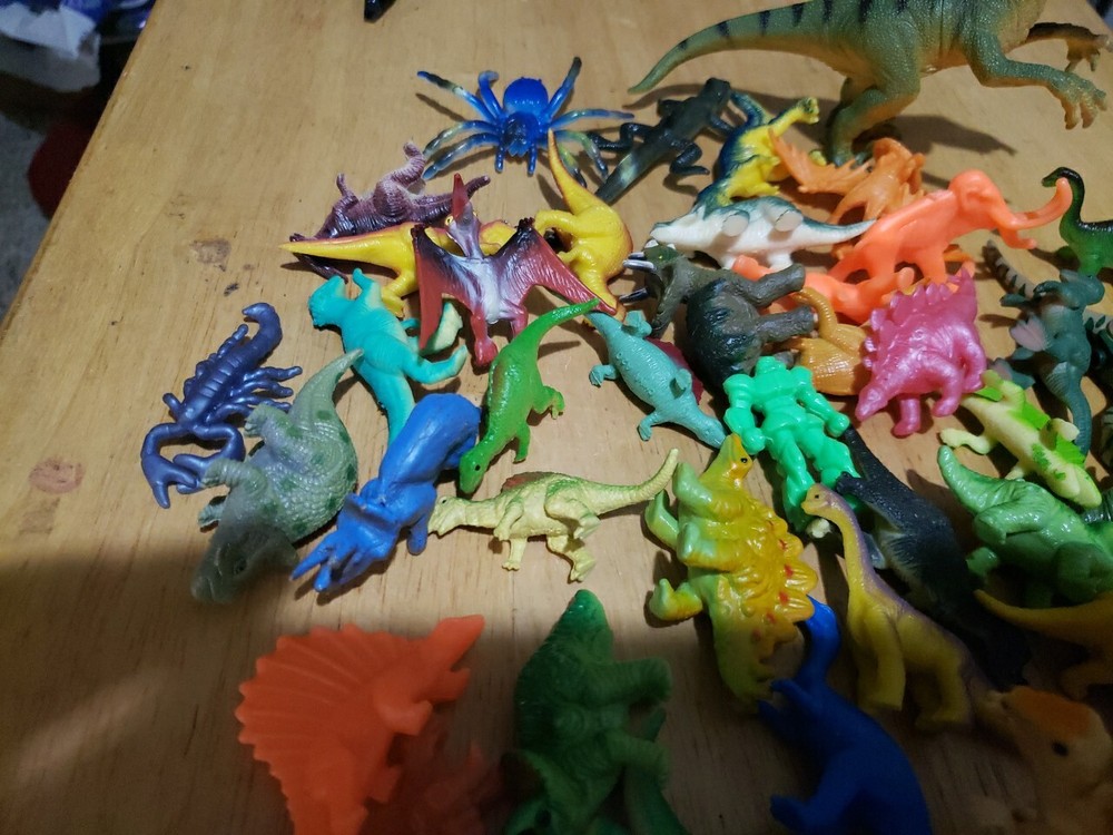 Bulk Lot of Small Plastic Dinosaurs