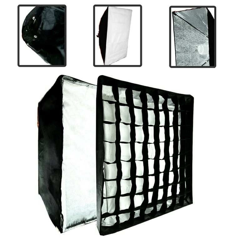 Bundle: Light Stand + Softbox + Continuous Light Kit + Bulb for Photo Studio