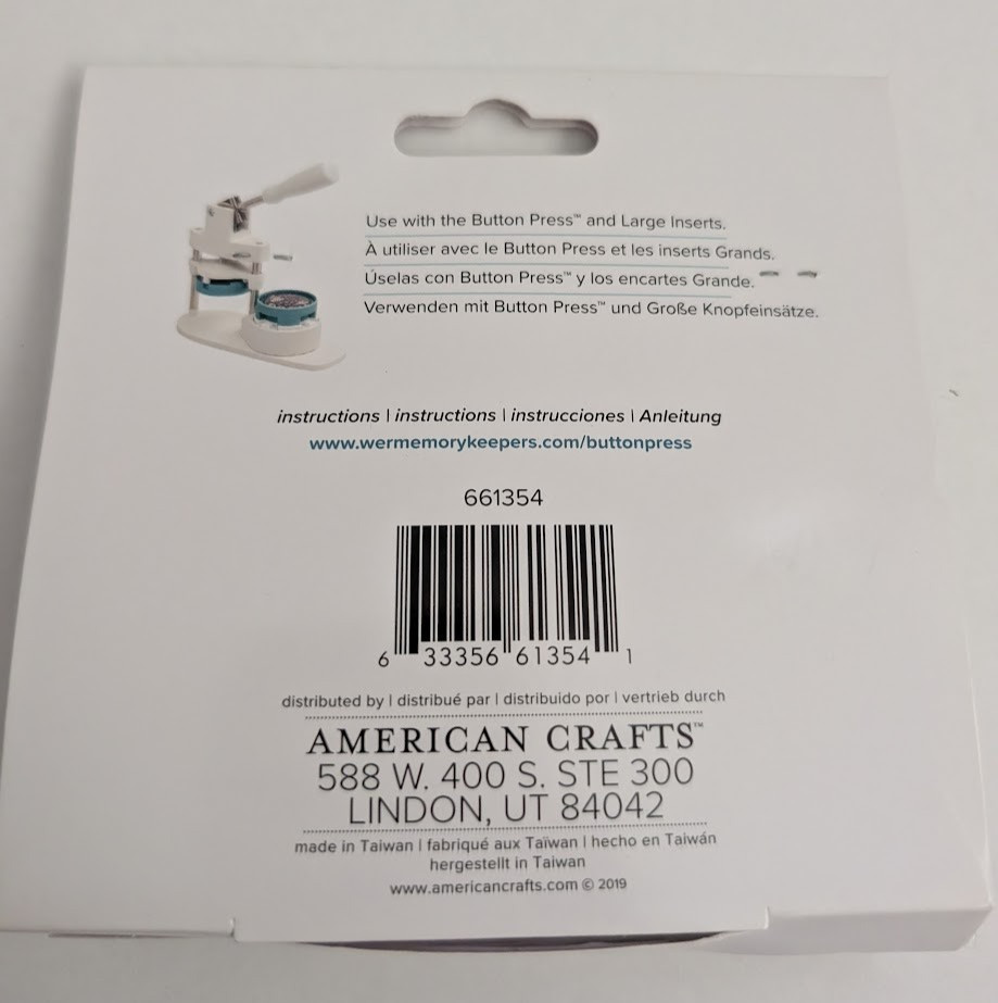 We R Memory Keepers Button Press Rosette Kit-Makes 2