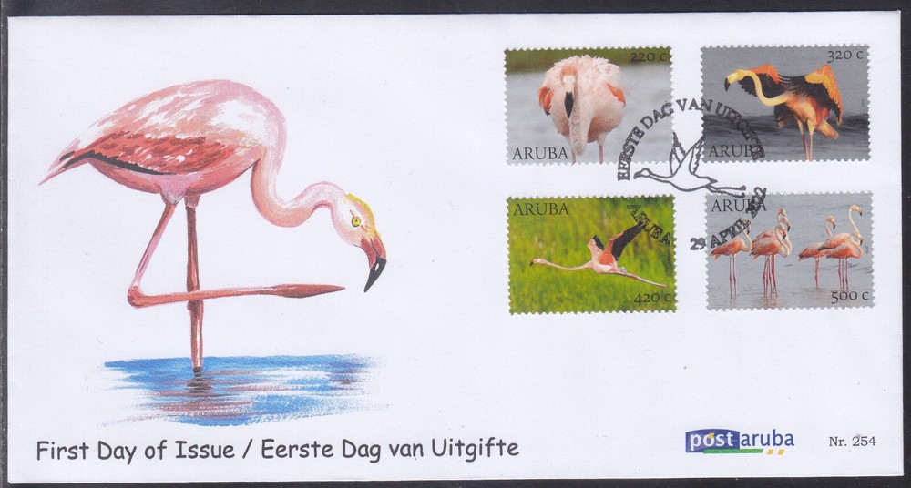 Aruba Issue FDC 2022 (254) Birds