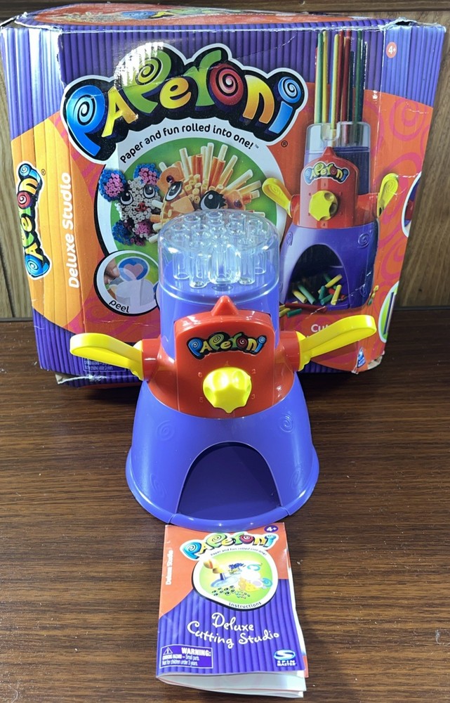 🍀 Spin Master Paperoni Deluxe Studio Activity Set - Partial Kit Incomplete 🍀