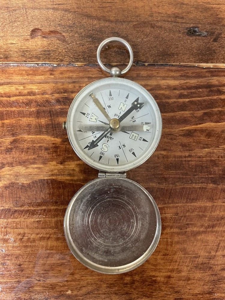 Vintage Japan Pocket Compass