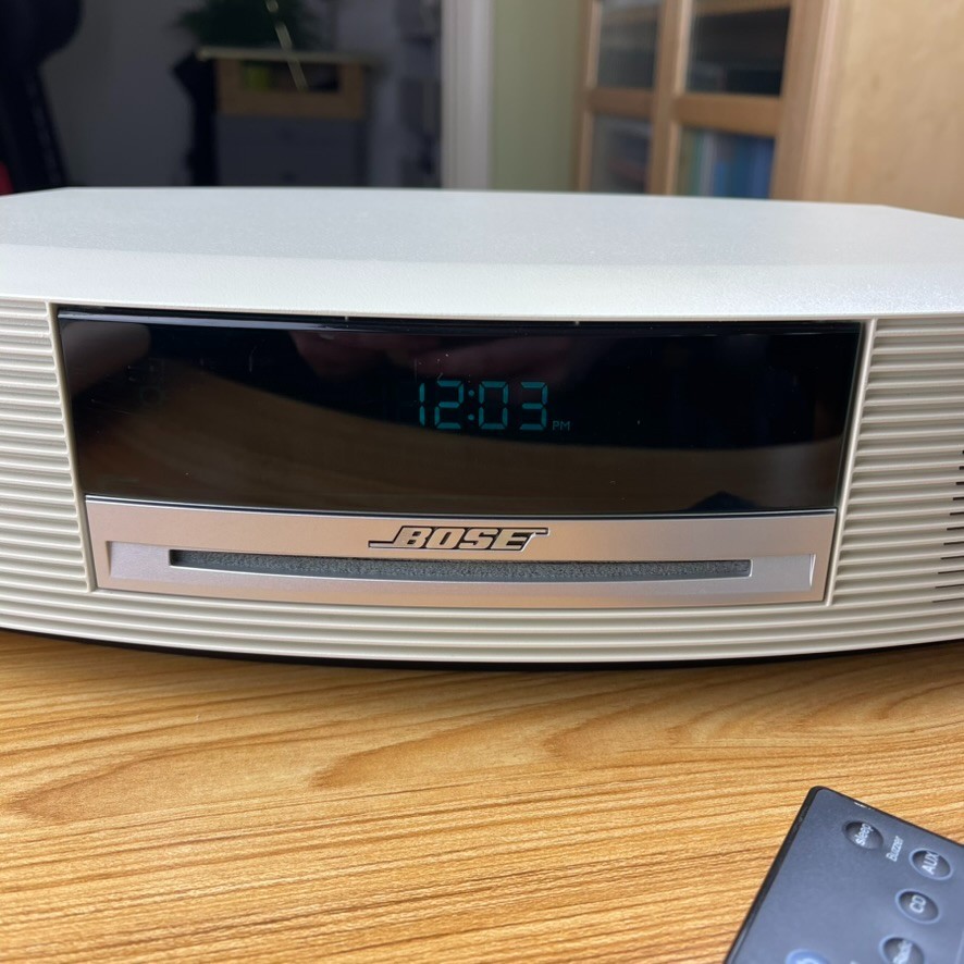 BOSE WAVE Music System III AM/FM CD Player White Tested -EXCELLENT CONDITION