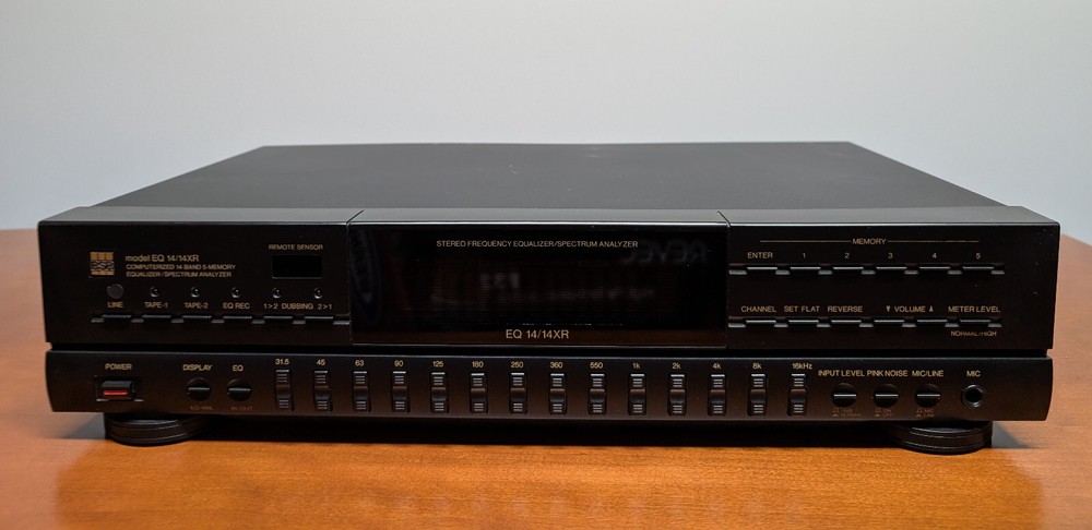 BSR EQ 14/14XR Stereo Graphic Equalizer