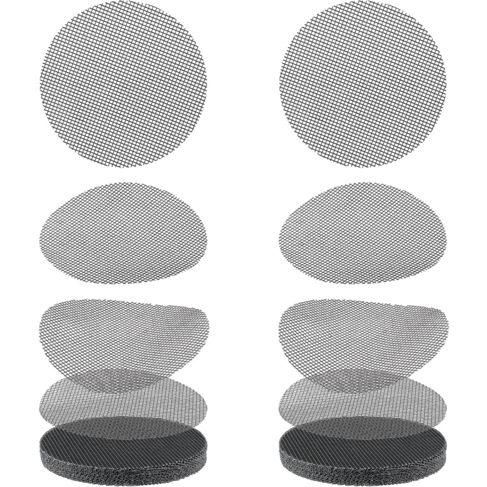 50 Pcs Round Mesh Screen for Plant Pot Drainage, 2 Inch Size, Solid Pattern