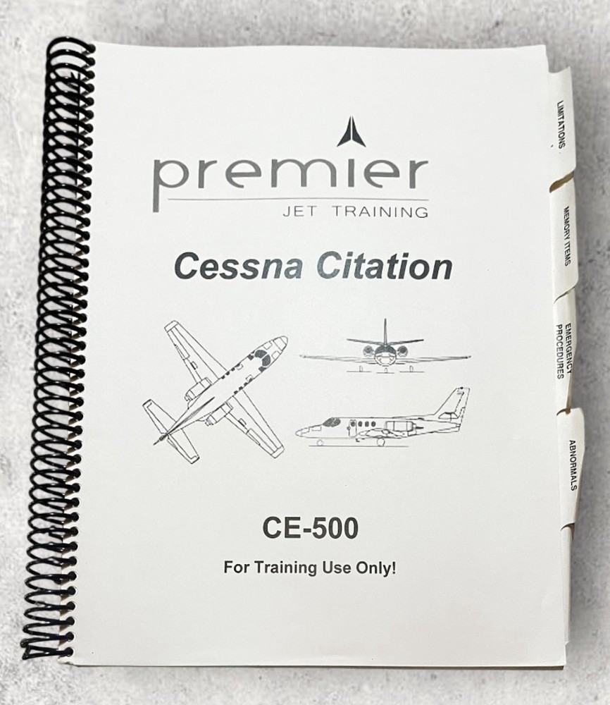 CESSNA CE 500 Citation Training Manual 1991