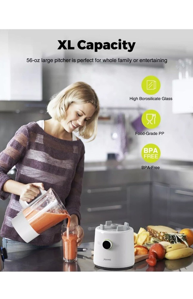 Smart Food Blender, Hot Soup Maker, App Control, 9-Adjustable