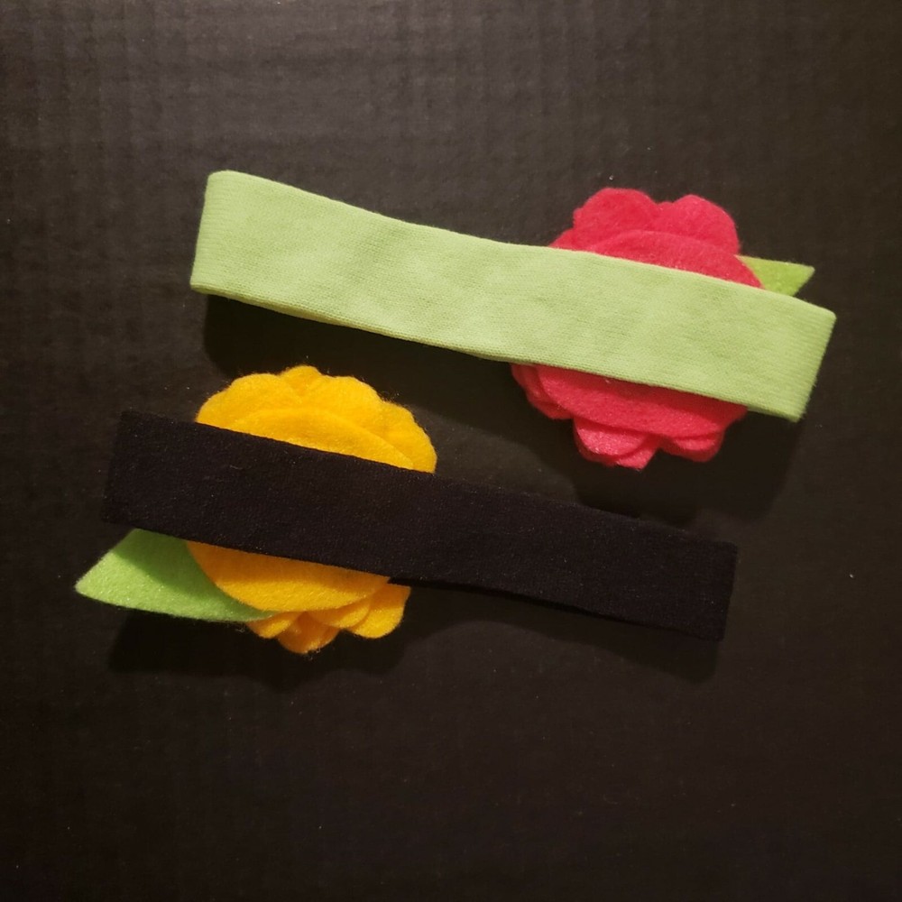 Felt headband, set of 2