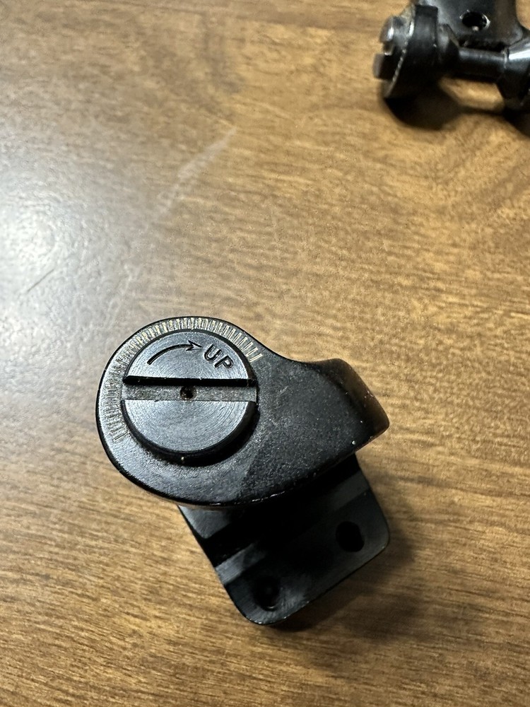 Vintage Bausch & Lomb Mounts For Mauser.