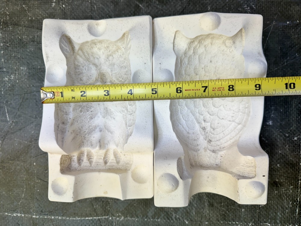 VINTAGE MACKY'S CERAMIC MOLD #131 OWL