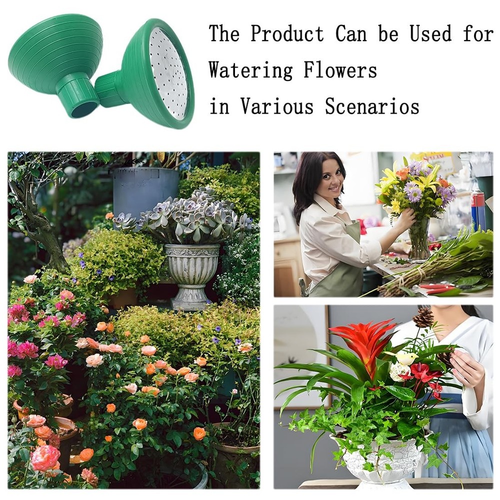 2 Pcs Universal Watering Can Sprinker Sprayer Watering Can Replacement Nozzle