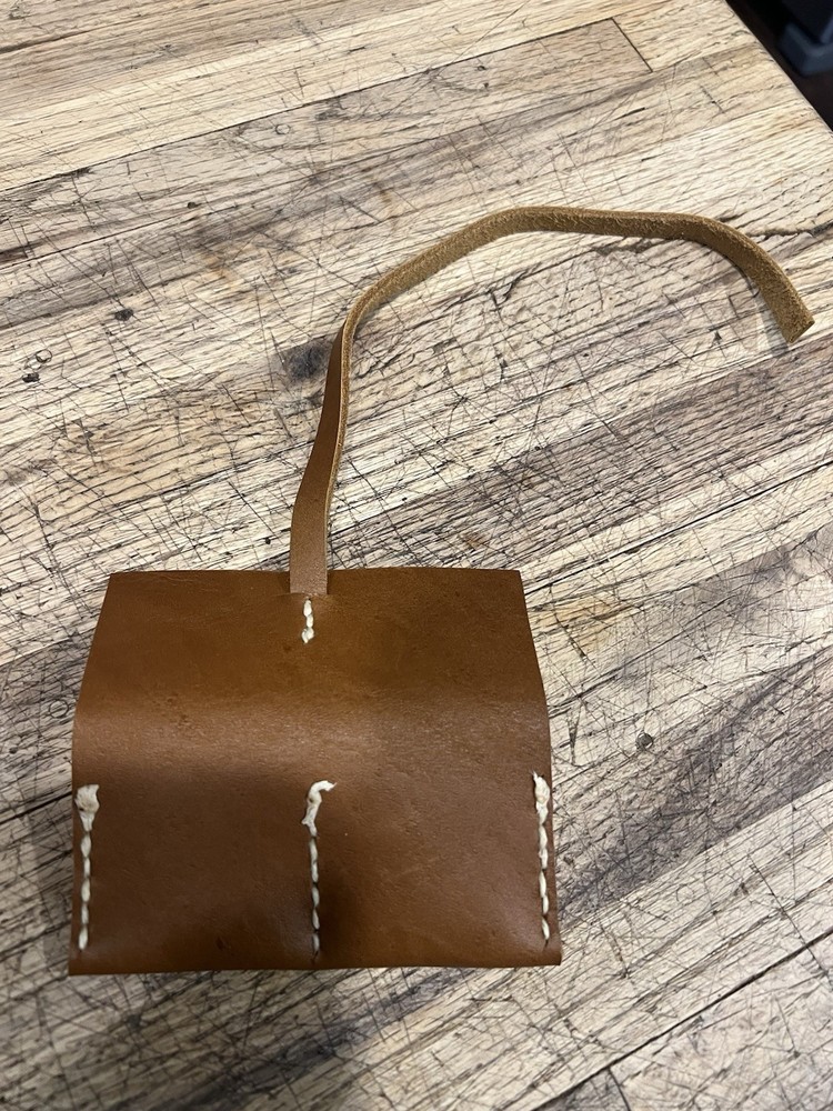 Leather Flint Wallet Muzzleloader Black Powder