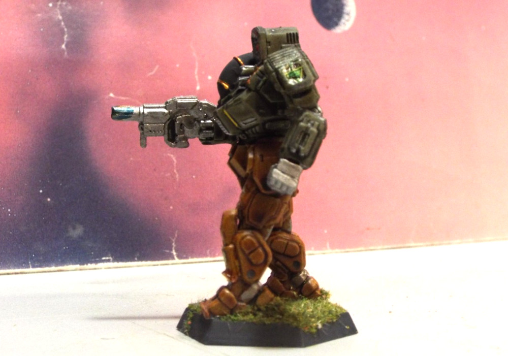 BATTLETECH BATTLEMASTER MECH [CAPELLAN DEATH COMMANDOS] (CATALYST, PAINTED)