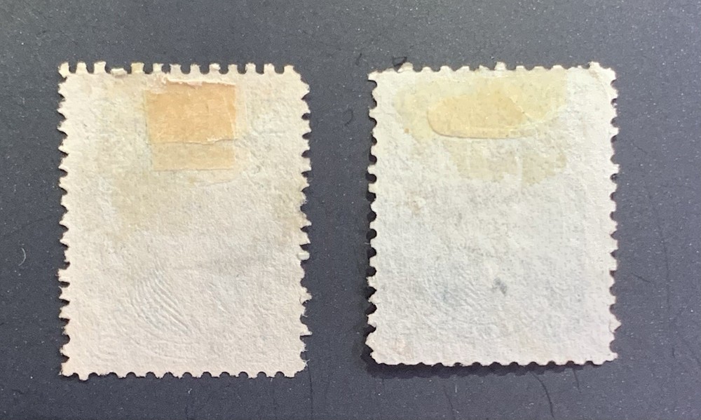 US STAMP 68/68a DOUBLE TRANSFER USED G/VG