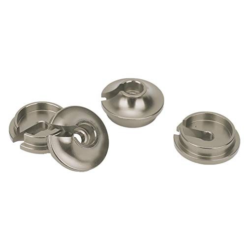 4Pcs Spring Retainers, Light Weight Aluminum Shock Retainers with Piston