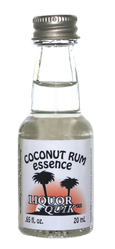 Liquor Quik Natural Rum Essence 20 mL (Coconut Rum)