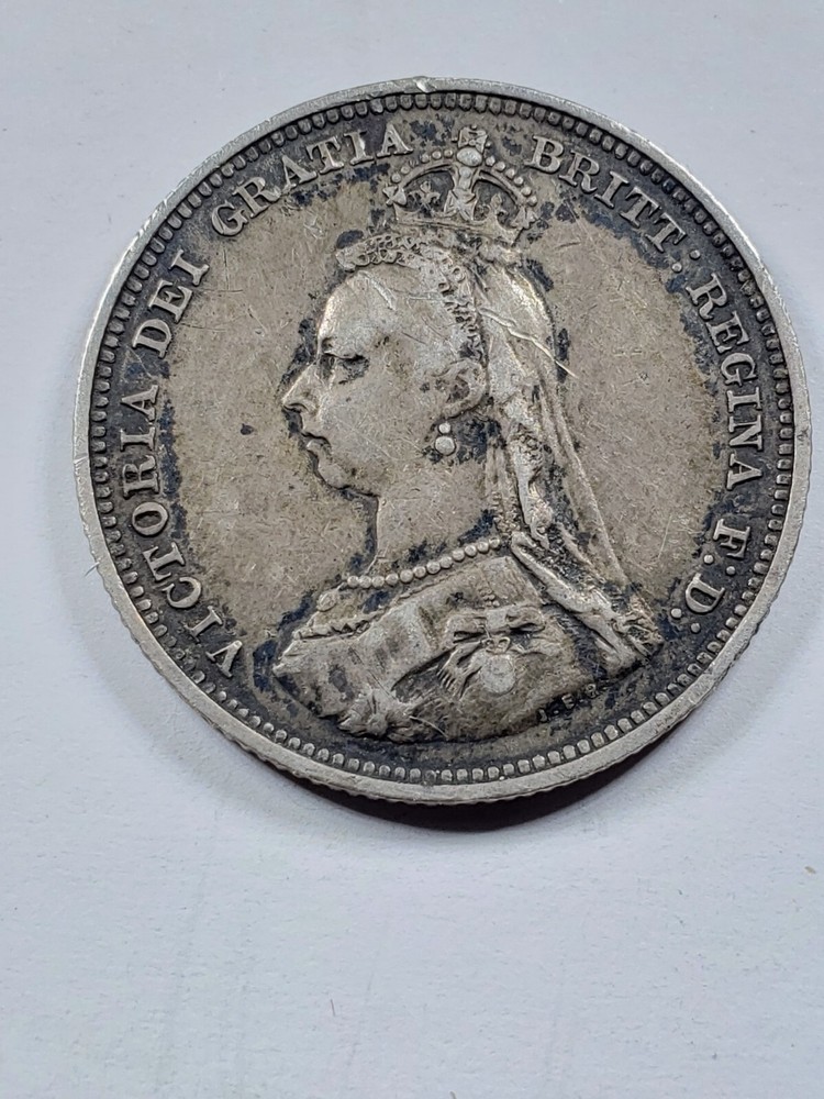 1887 Six Pence Great Britain