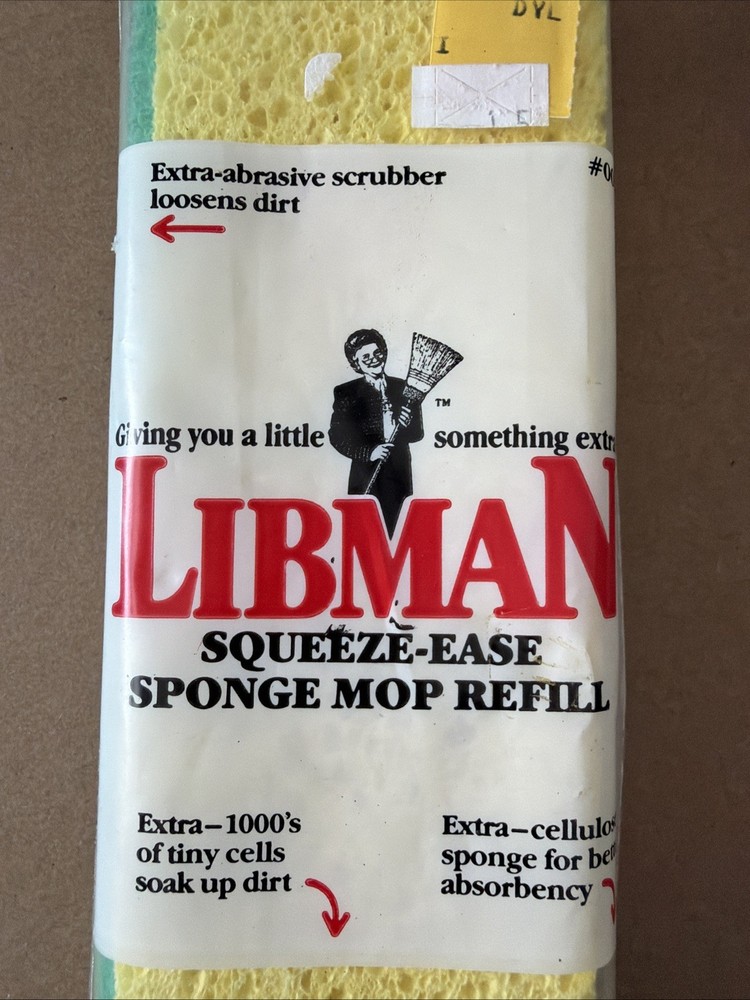 Libman Squeeze-Ease Mop Refill Scrubber Strip 00105
