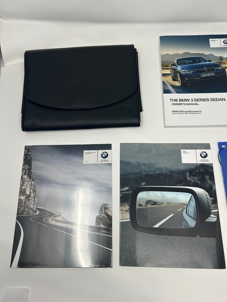 2012 BMW 3 Series Owner's Manual Set