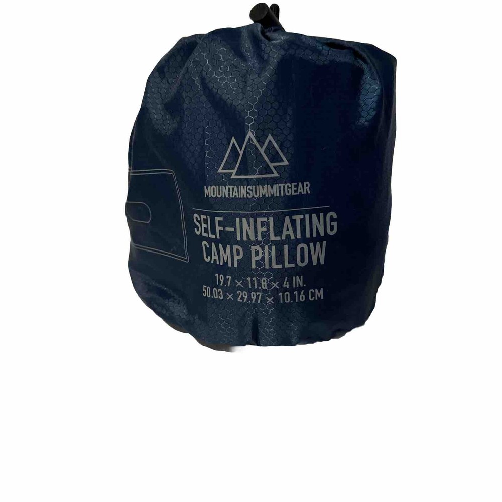 Self-inflating Camp Pillow No Leaks With Patch Kit