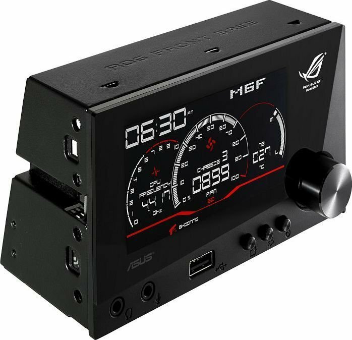 Asus ROG Front Base Dual Bay Gaming Panel - Fan & System Controller