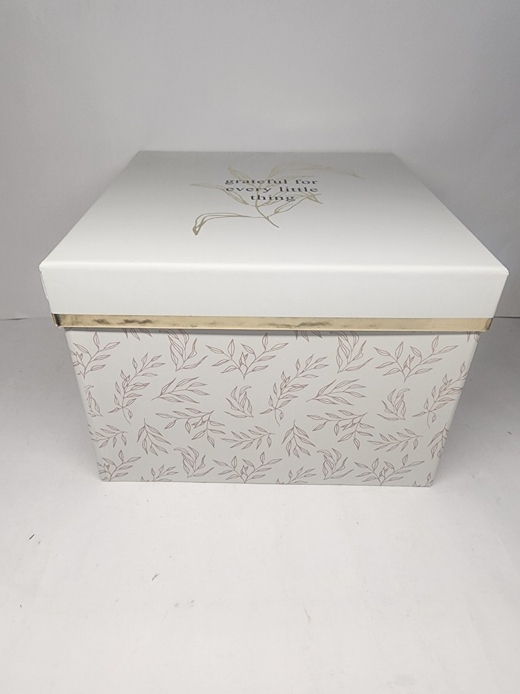 Small/Med/Large Decorative Square Gift Box's 5 Pcs Lot