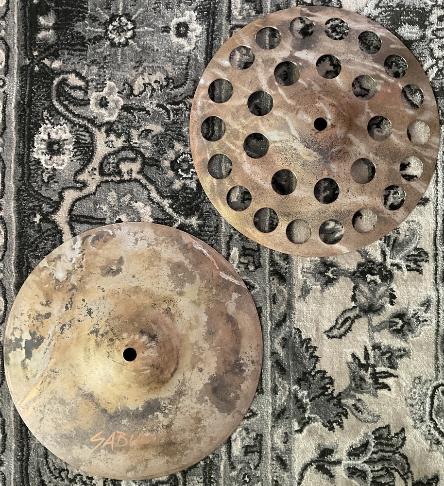 Sabian 10” AA Sick Hi-Hats Pair
