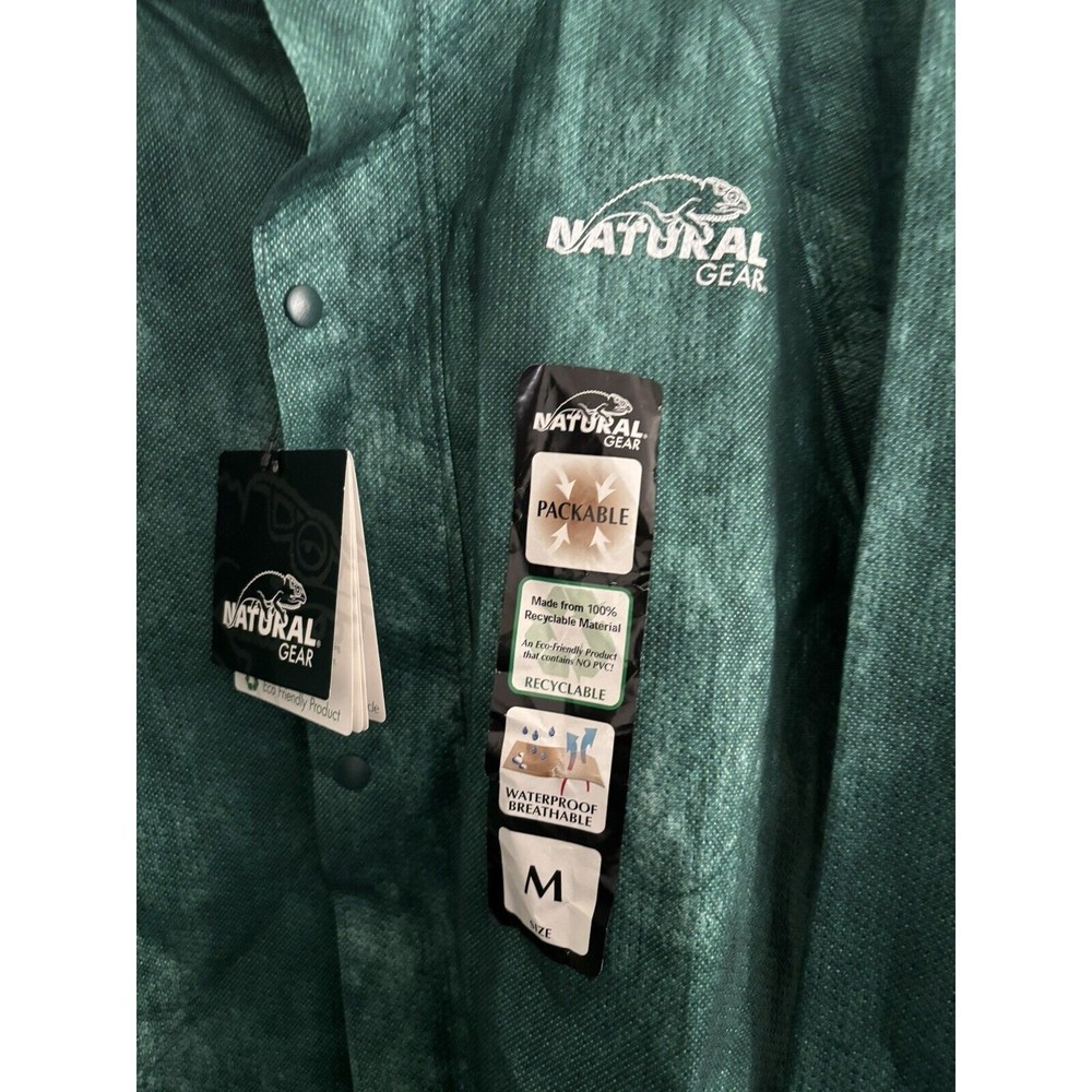 Natural Gear Ultra Light Rain Suit Size Medium NG-RS-200