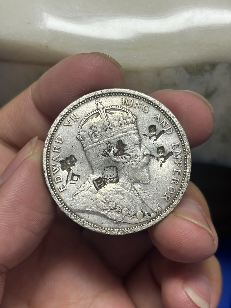 1904 Straits Settlements Silver Dollar