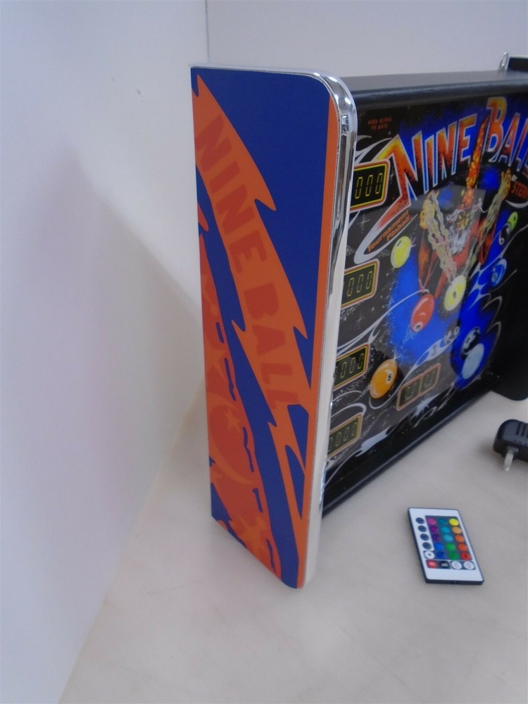 Stern Nine Ball Pinball Head LED Display light box
