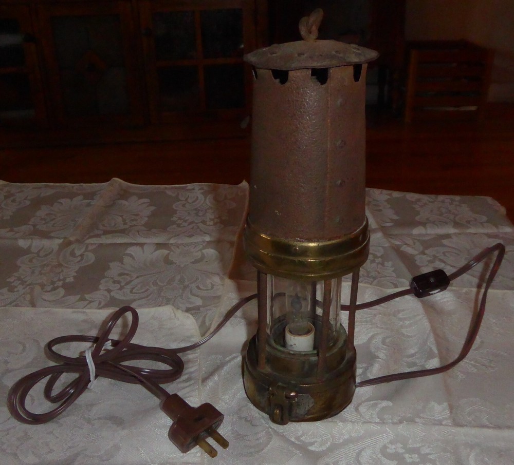 Vintage English Miner’s Lantern