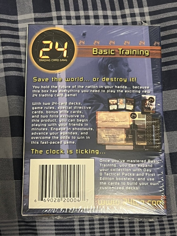 24 Trading Card Game Basic Training 2-Player Starter Set - Factory Sealed