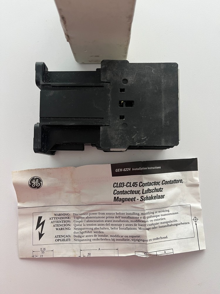 GE CL03D400MD Contactor
