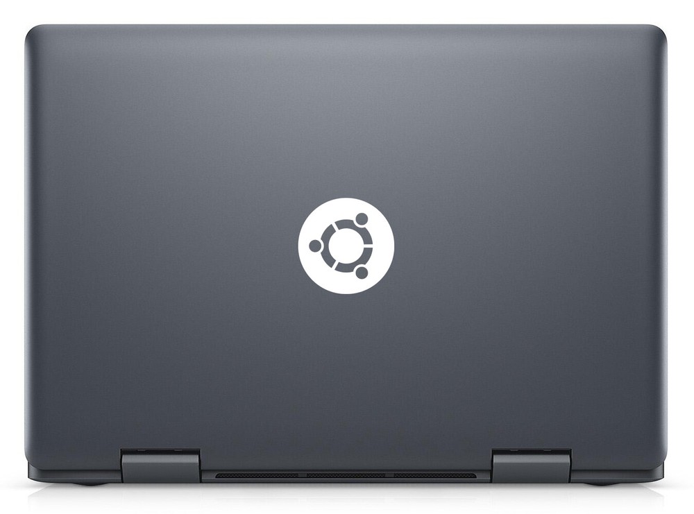 Ubuntu Linux Desktop Laptop Decal in Multiple Colors and Sizes