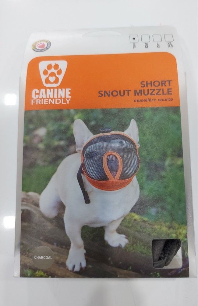 Canine Friendly Small  Short Snout Dog Muzzle